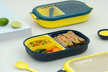 ظرف غذا لانچ باکس بیضی میلان