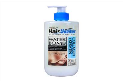 کرم آبرسان مو کامان مدل Collagen Hair Water حجم 400 میلی لیتر