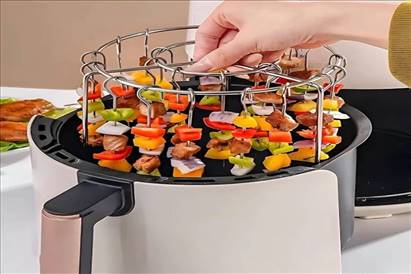 کباب پز استیل مخصوص سرخ کن و فر