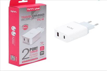 شارژر همراه با کابل TYP-C