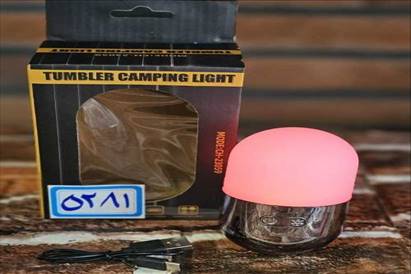 چراغ رومیزی چرخشی طرح تخم مرغی CH-23059